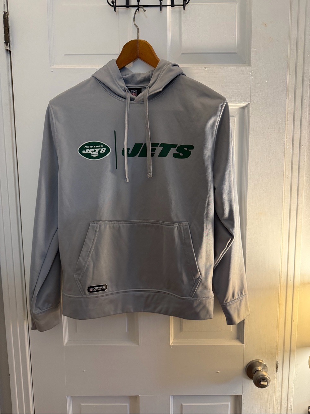 NFL Hoodie with Green Jets Logo - “Combine Authentic”